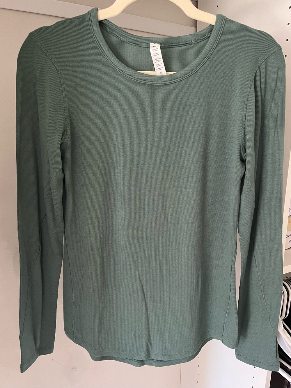 Lululemon Hold Tight Long-Sleeve Shirt in green